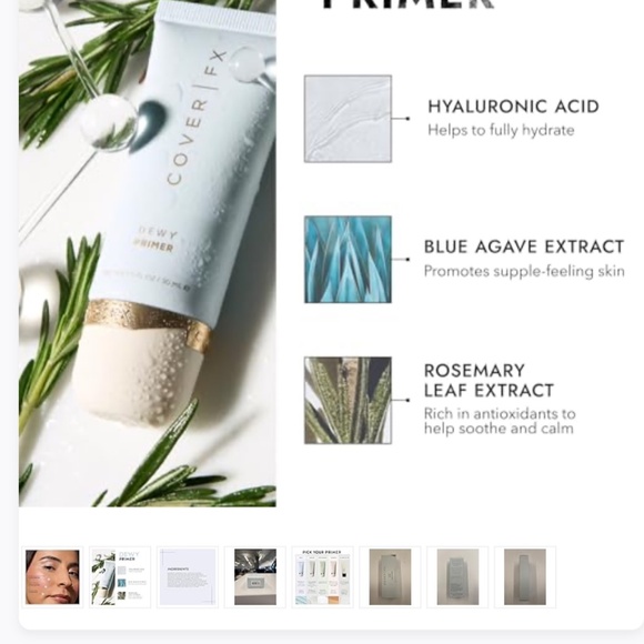 NEW IN BOX Cover FX Dewy Primer 30ml - Picture 3 of 4